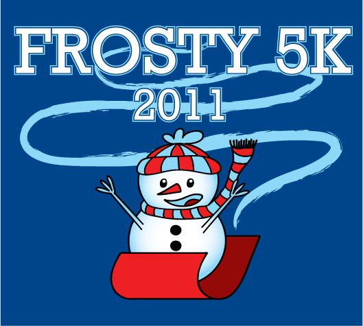 T-Shirt Design - Frosty 5K