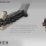 a weapon concept design for the HAWKEN