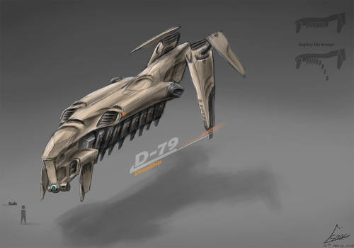 Drop ship concept.