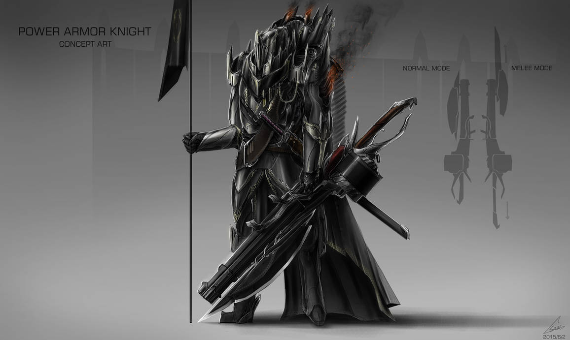 Knight Rail Design Fantasy KNIGHT DESIGN / concept art by nobody00000000 on DeviantArt