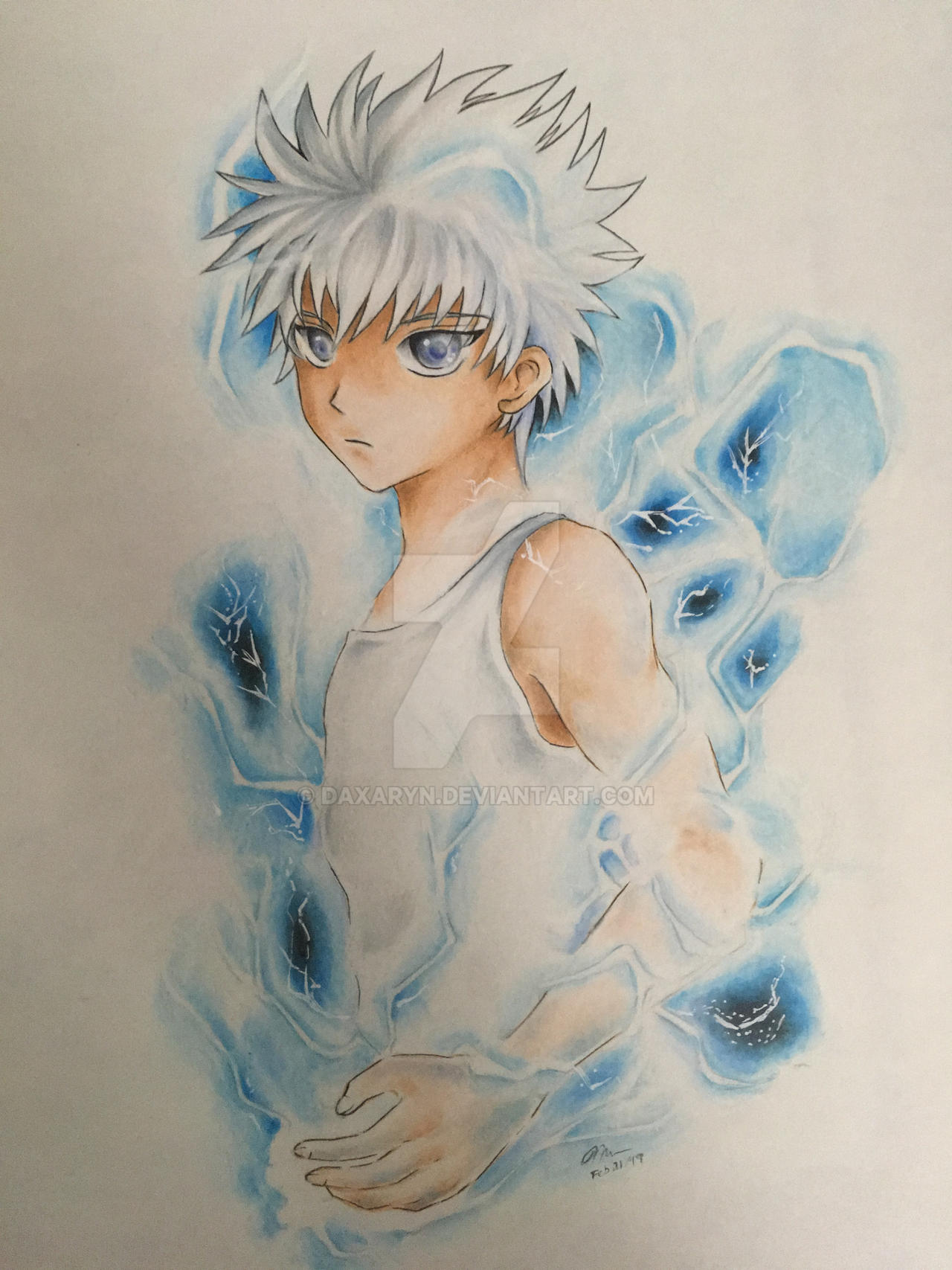 Killua Deviantart Killua by Daxaryn on DeviantArt