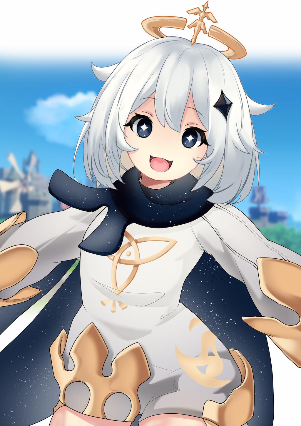 Genshin Impact - Paimon by RaitVisualWorks on DeviantArt