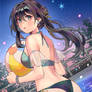 Ruan Mei Swimsuit Artwork