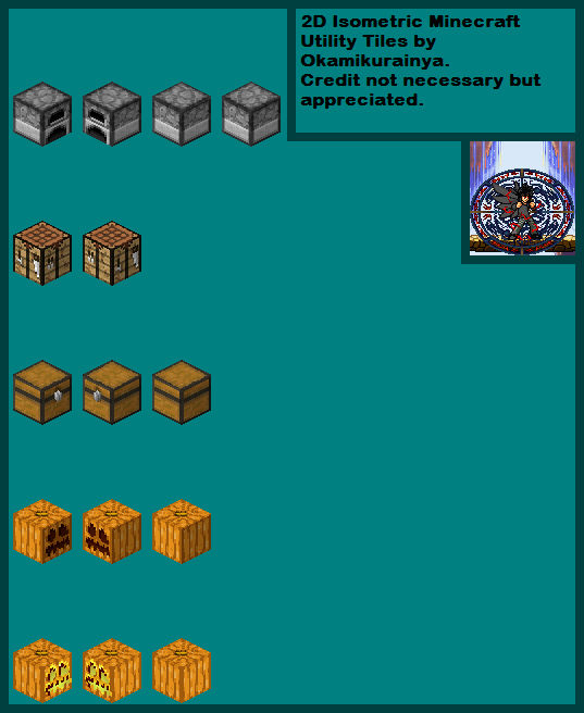 Minecraft 2d Isometric Utility Blocks By Okamikurainya On Deviantart Minecraft 2d Isometric Utility Blocks By Okamikurainya On Deviantart