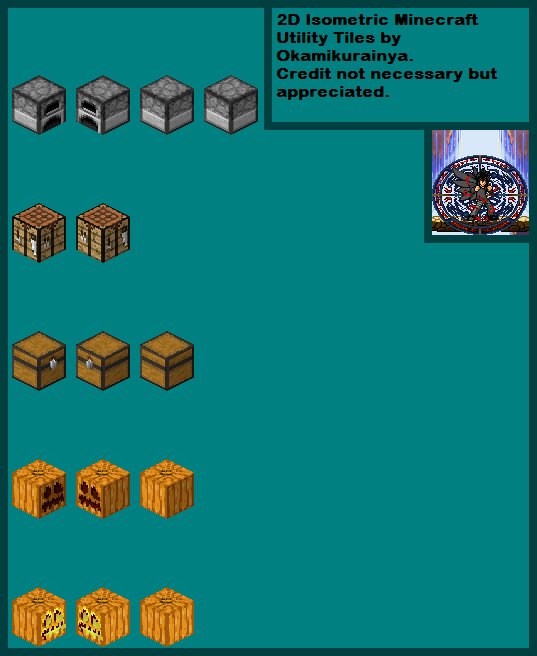 Minecraft 2d Isometric Utility Blocks By Okamikurainya On Deviantart Minecraft 2d Isometric Utility Blocks By Okamikurainya On Deviantart