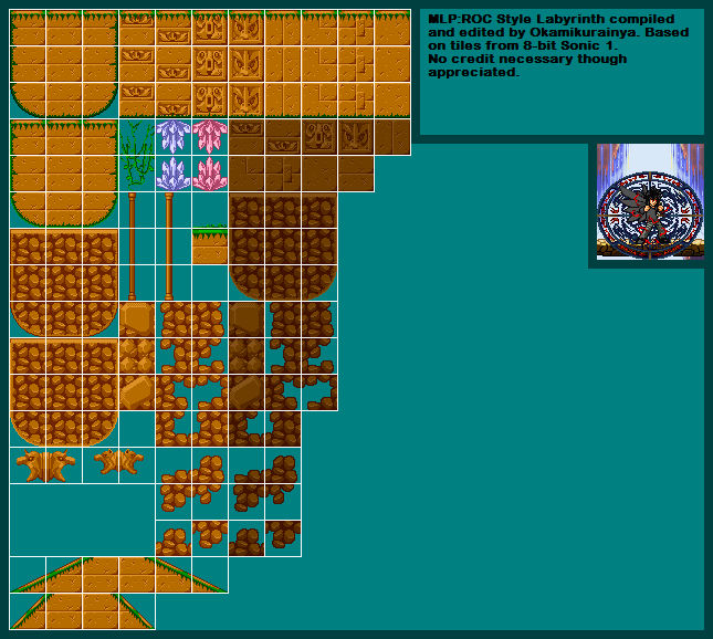 Zone Mlp MLP:ROC Style Labirynth Zone Tileset by Okamikurainya on DeviantArt