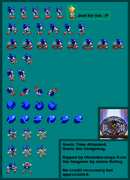 PC / Computer - Sonic Time Twisted - Sonic - The Spriters Resource