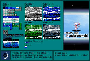Freudia Neuwahl Tileset NES