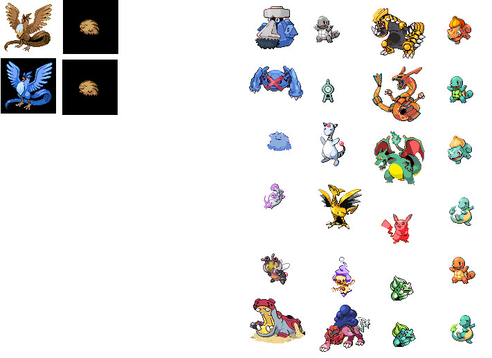 Recolored Pokemon Sprites by arex-kun11 on DeviantArt