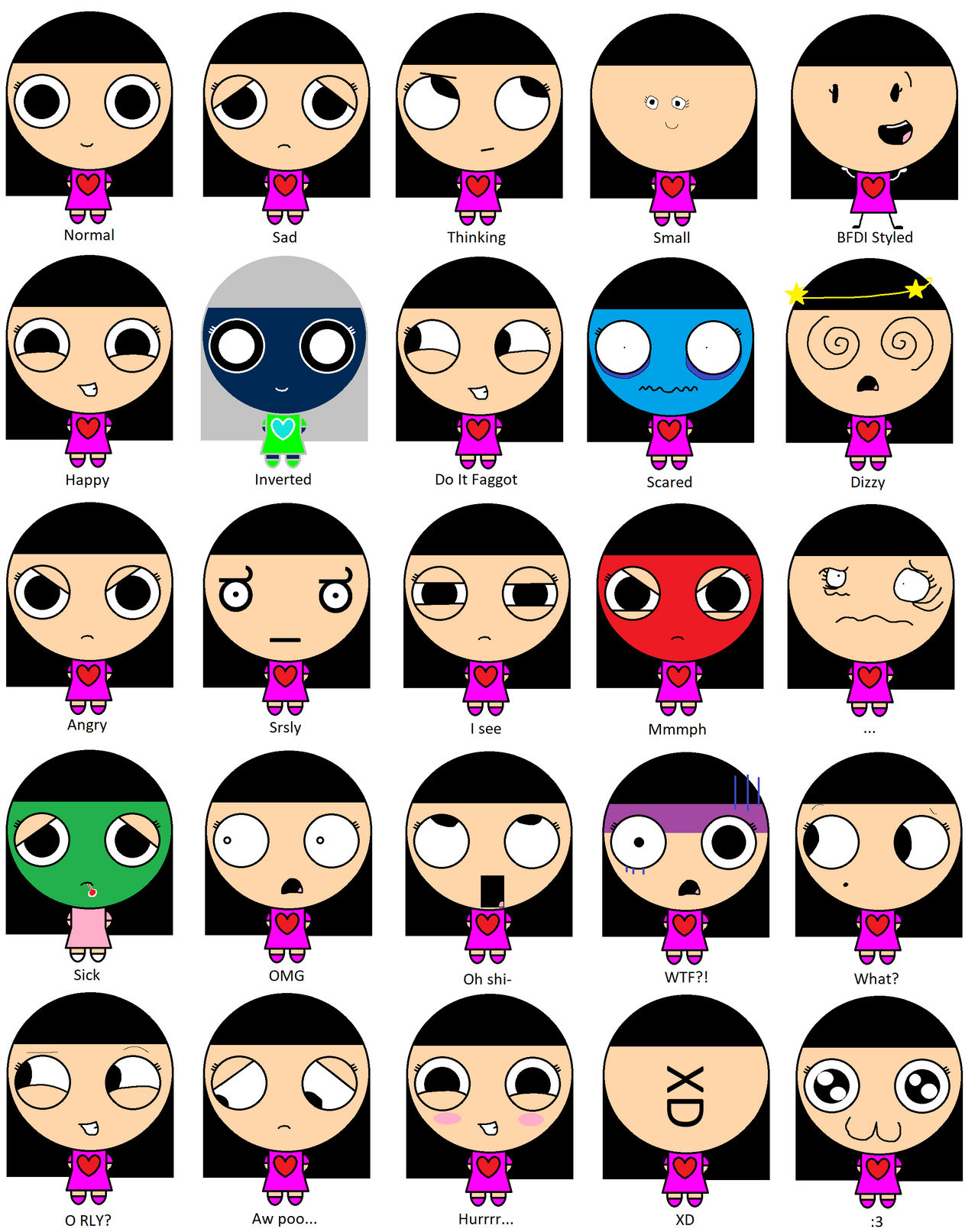 The Many Faces of Monika