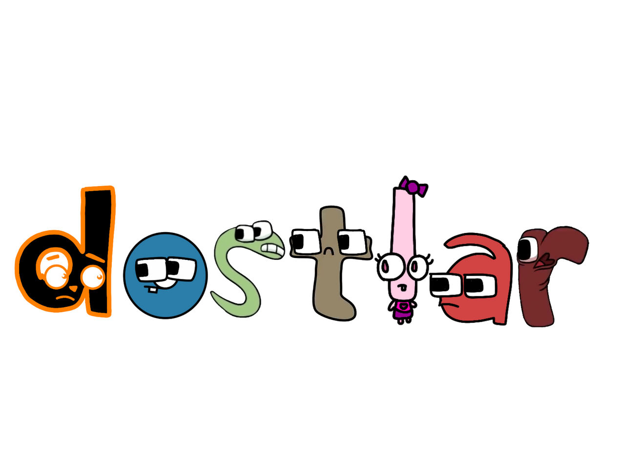 Azerbaijani Alphabet Lore Scene: dostlar