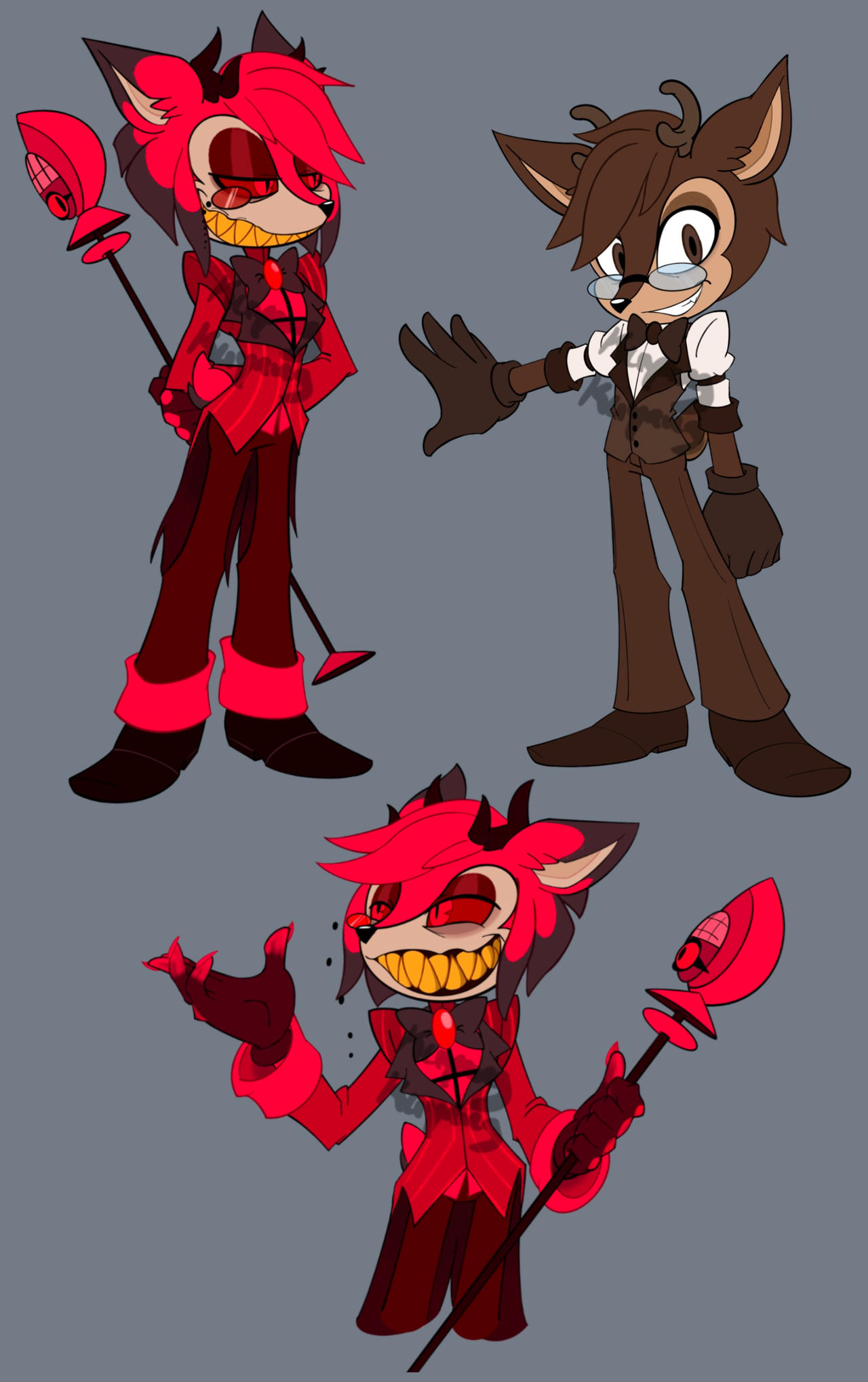 Alastor The Radio Deer By Kuyangkuyang On DeviantArt alastor-the-radio-deer-by-kuyangkuyang-on-deviantart