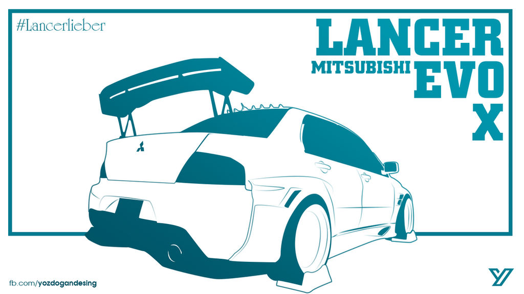 Evo Rear Drawing Basic Evo Line Art by HighGraphic on DeviantArt