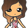 Cute Floral Instagram Chibi PNG