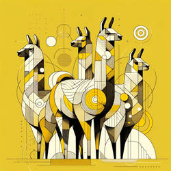 Llamas #6 (Yellow)