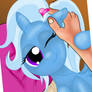 In bed with Trixie
