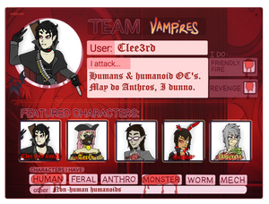 Art Fight 2023 - Team Vampire