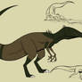 Genndy tartakovsky primal baryonyx style.