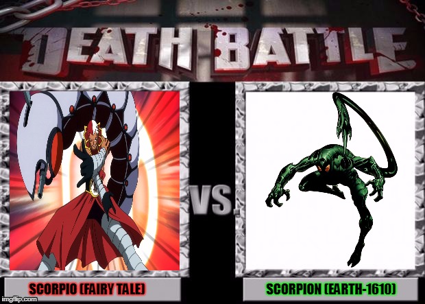 Death Battle Scorpio Fairy Tale Vs Scorpion Ear By Sengale On Deviantart Death Battle Scorpio Fairy Tale Vs Scorpion Ear By Sengale On Deviantart