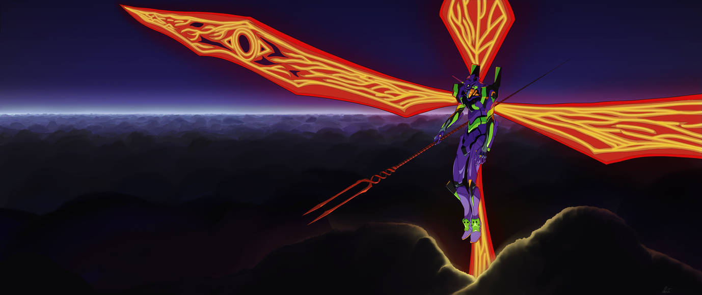 Unit One Cartoon Evangelion Unit-01 by turoxd02 on DeviantArt