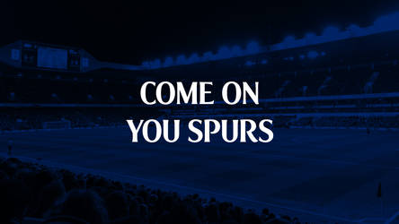 'Come On You Spurs' Wallpaper for Desktop