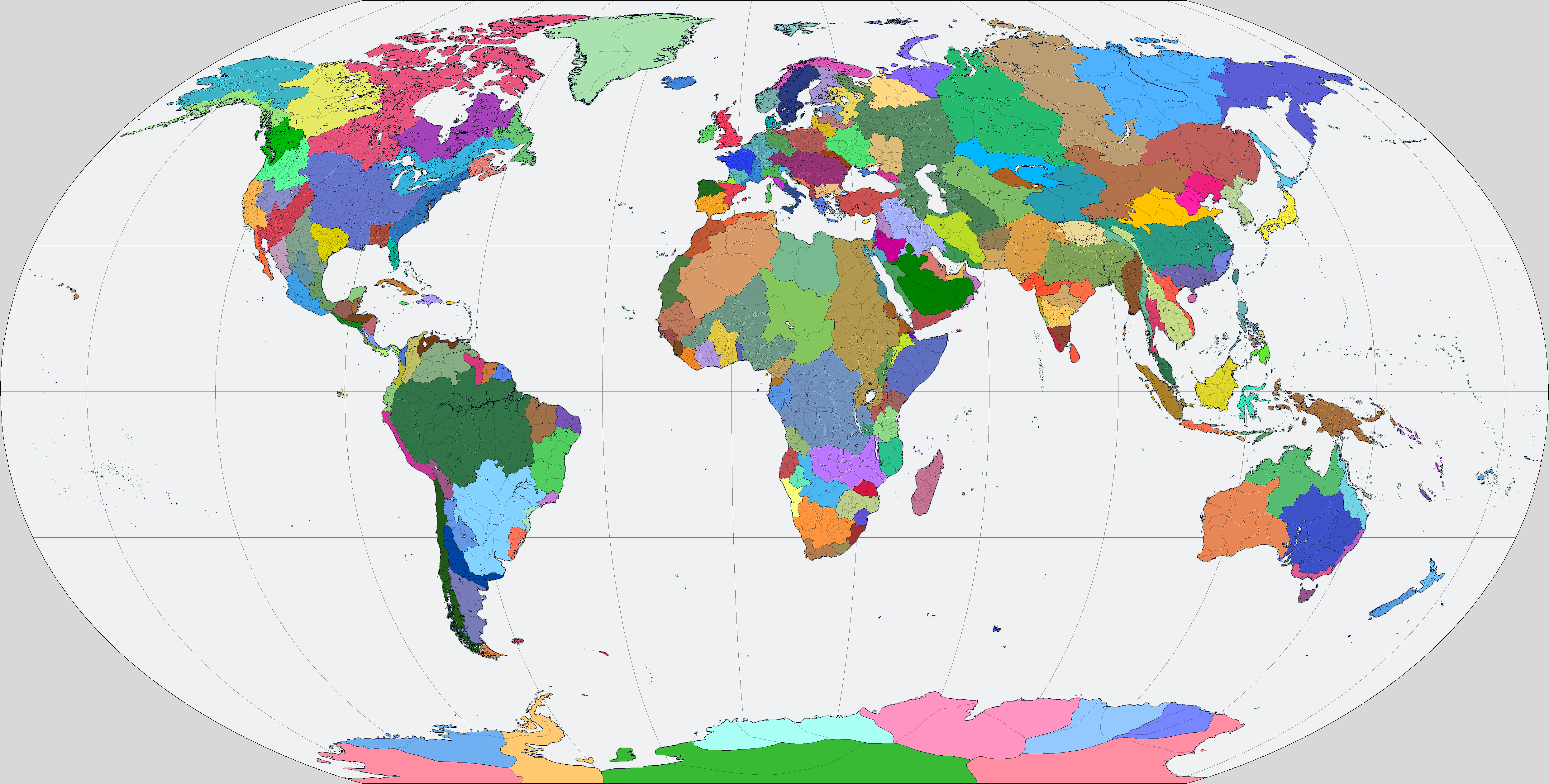 Water Basic Map Waterbasins Map - Original Res by xlicer1 on DeviantArt