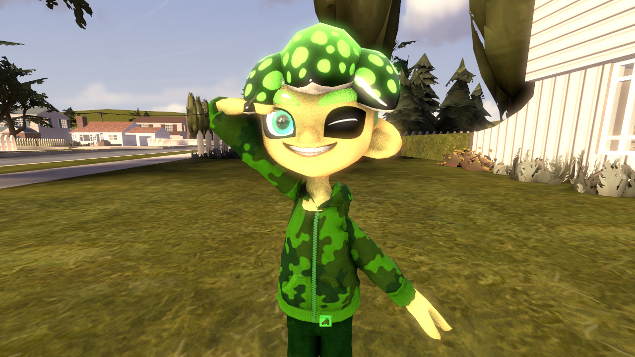 Oscar Applestack SFM Splatoon OC