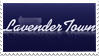 Lavender Town Stamp
