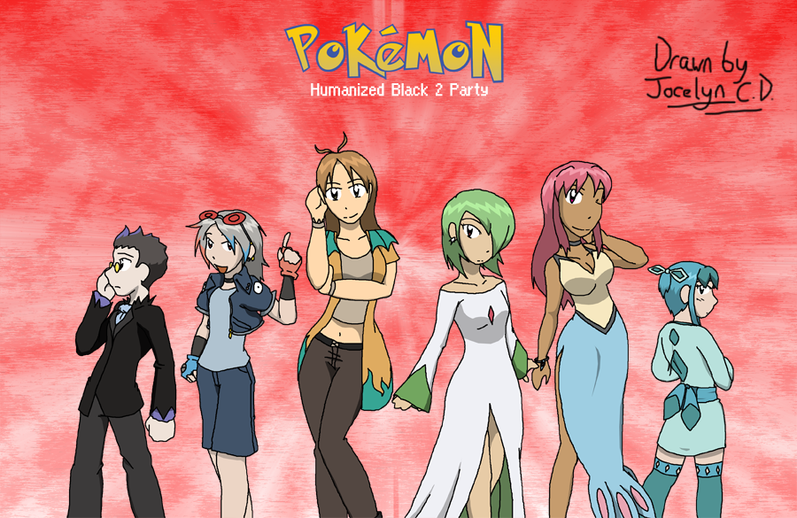 Pokemon Humanized Todos Compilation by dan-heron on DeviantArt