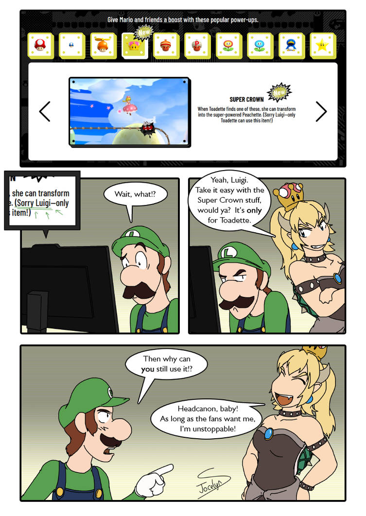 What are some of your Mario headcanons that you can think of (Images pretty much unrelated) : r/Mario
