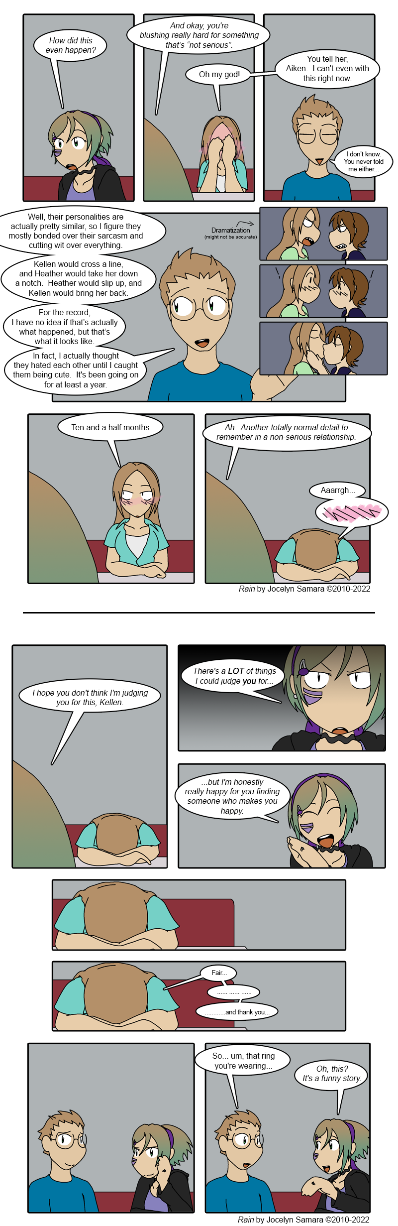 RAIN p1,351 + 1,352 - It's a Funny Story by JocelynSamara on DeviantArt RAIN p1,351 + 1,352 - It's a Funny Story by JocelynSamara on DeviantArt