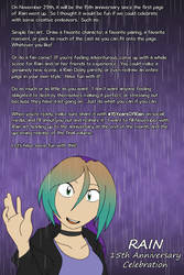 #15YearsOfRain