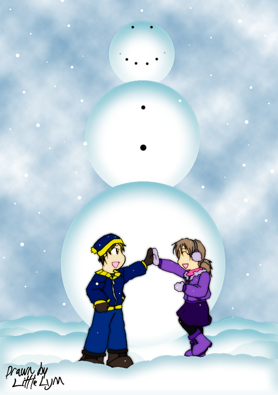 Gi-freakin'-normous Snowman