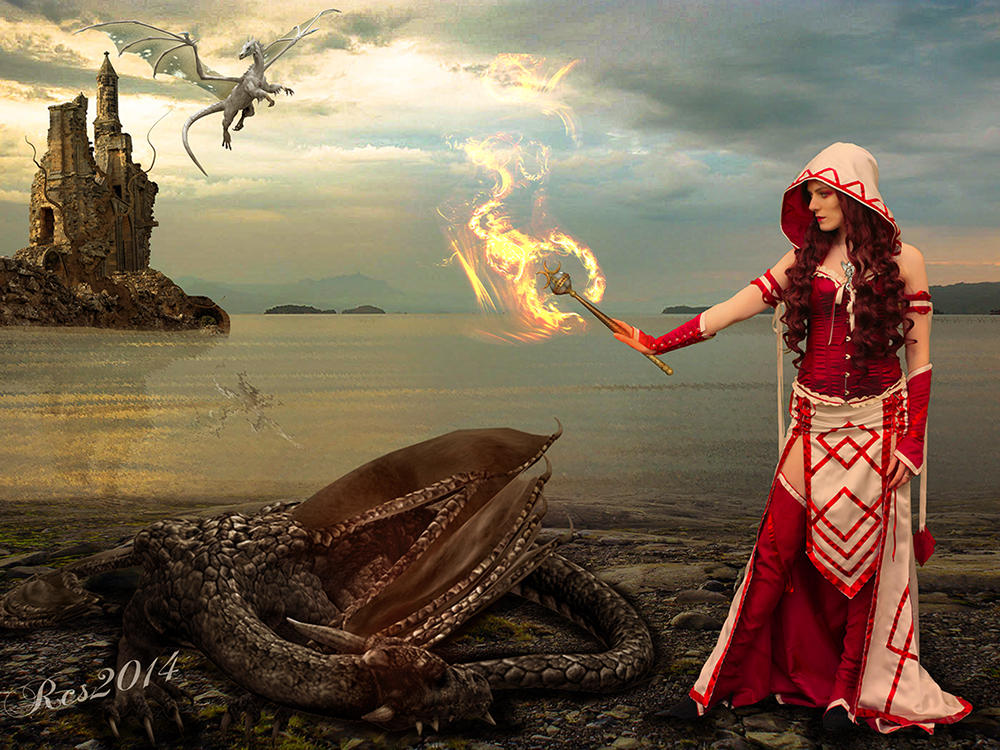The tamer of dragons by RoseCS The tamer of dragons by RoseCS