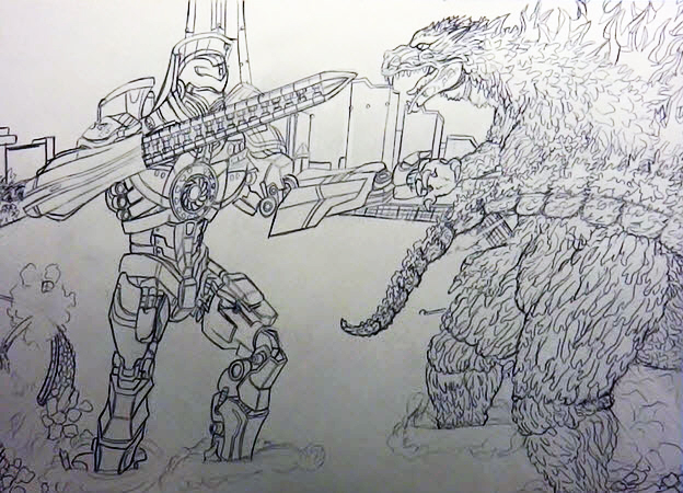 Godzilla x Gypsy Danger