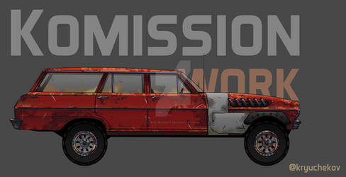 Commission : custom chevrolet nova wagon