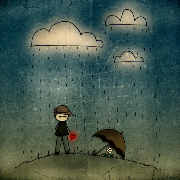 Blue Pain.. by gomit