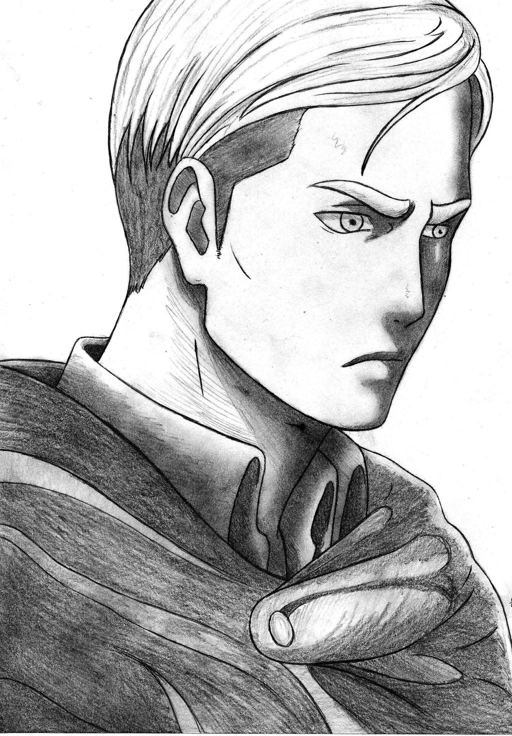 Commander Erwin Smith by starstrike1 on DeviantArt