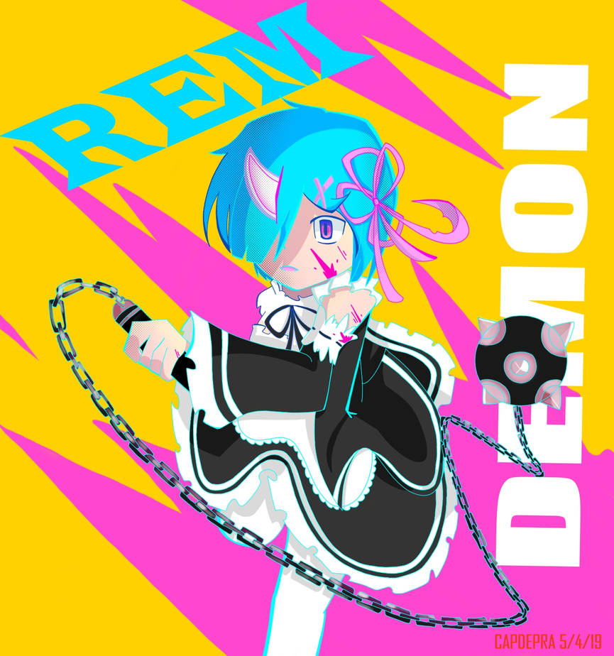 Demon Rem by Capdepra on DeviantArt