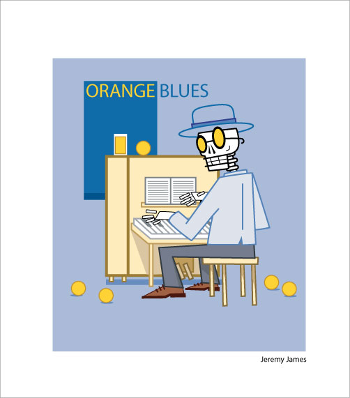 Orange Blues: 'BONES'