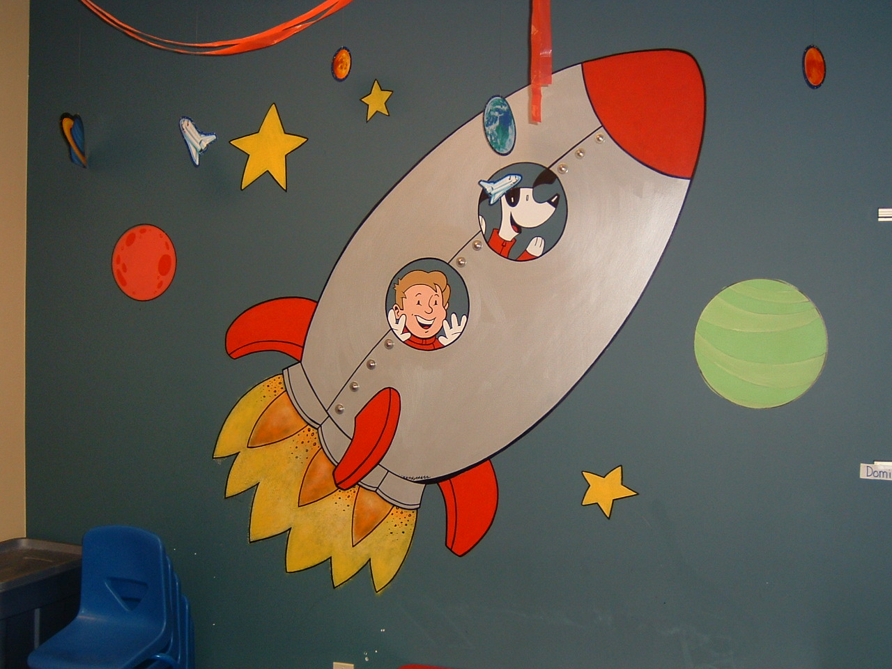 Mural-Space Room