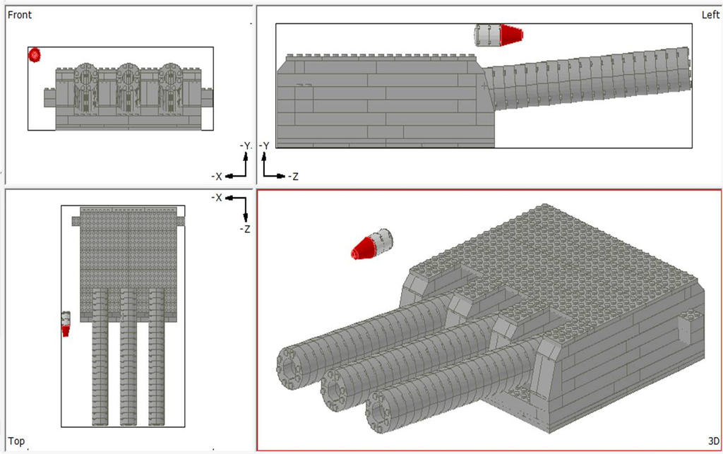 Stinking huge gun turret by katze316 on DeviantArt