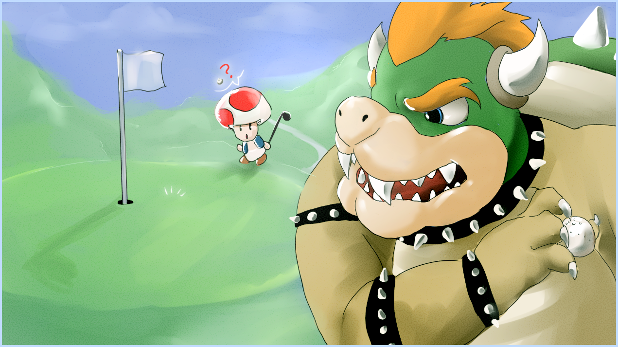 Golfing With Bowser