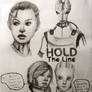 Mass Effect doodles