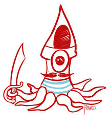 Fayzo the giant pirate squid