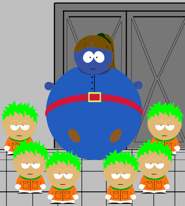 Violet Blows up on South Park by uruseiranma on DeviantArt