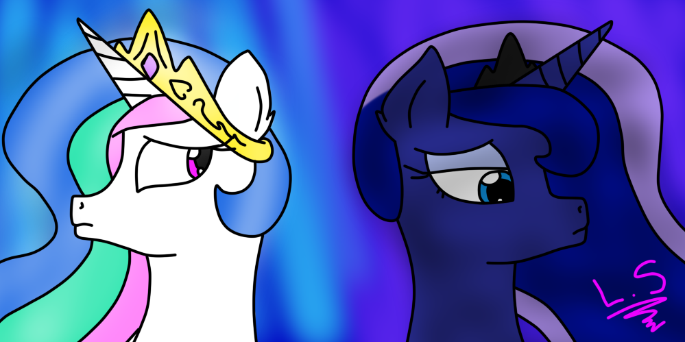 Princess Celestia And Princess Luna