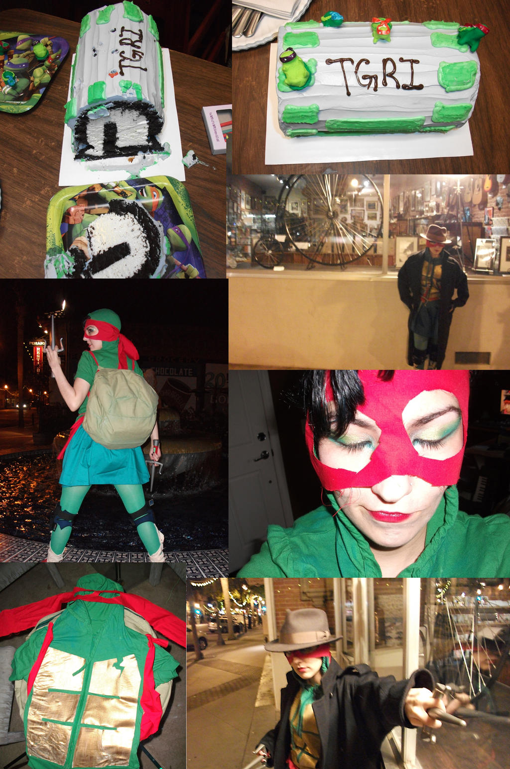 TMNT costume for pizza birthday party