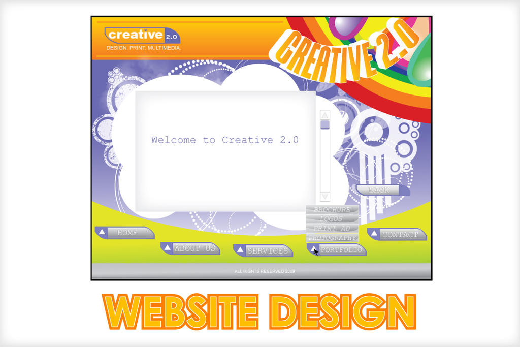 Website Design creative by mhone2 on DeviantArt