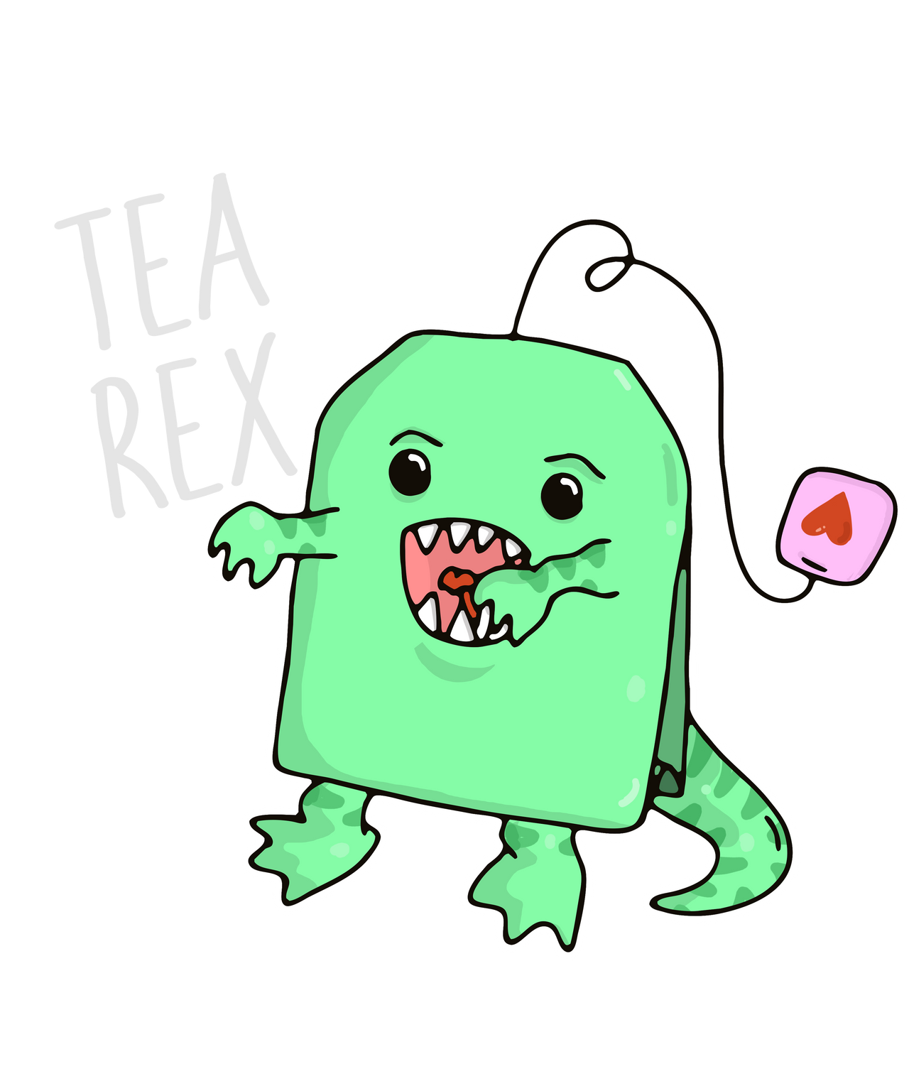 How To Draw A Cute Tea Rex at Dale Jankowski blog